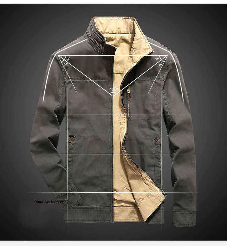 Mens Double Sided Autumn Jacket With Stand Collar And Zipper Veste Homme Windbreaker Mens Outerwear In M 4XL Sizes Y1109 From Mengqiqi01 50.07 DHgate.Com