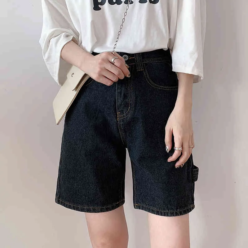 Panegy Short En Jean Taille Haute Femme - Mini Short Décontracté Sexy Effiloché En Coton, Parfait Pour Été Et Soirées