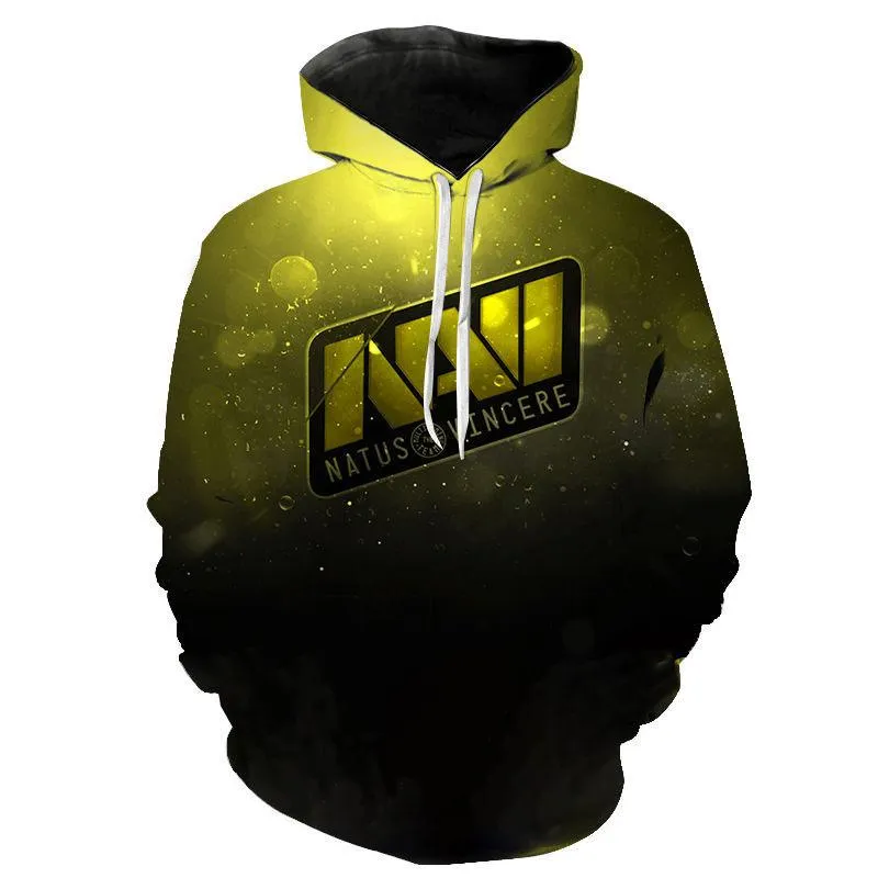 Esports Team Natus Vincere NAVI 3D Print Oversized King Von Hoodie