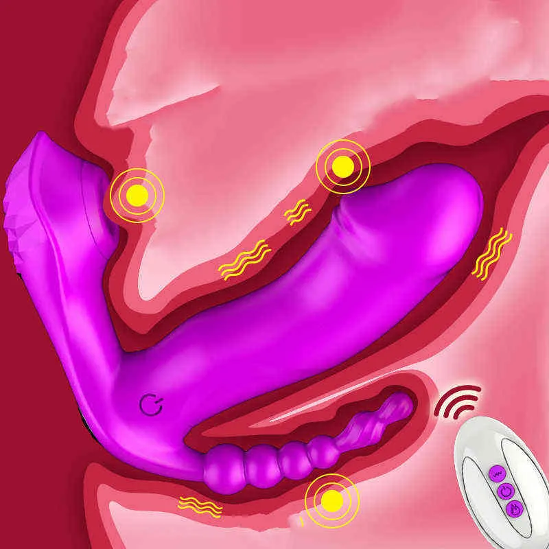 NXY 진동기 3IN1 웨어러블 난방 팬티 빨기 로테 제어 g 스팟 클리토리스 자극기 항문 딜도 섹스 토이를위한 1119