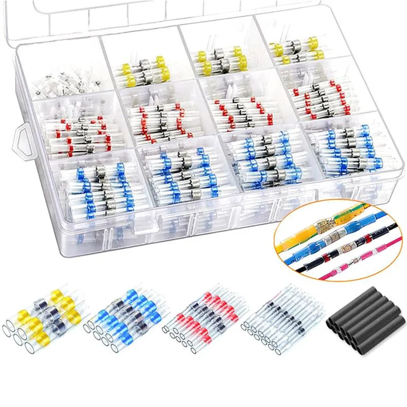 300-Piece Professional Heat Shrink Wire Connector Set - Sealed & Welded ...