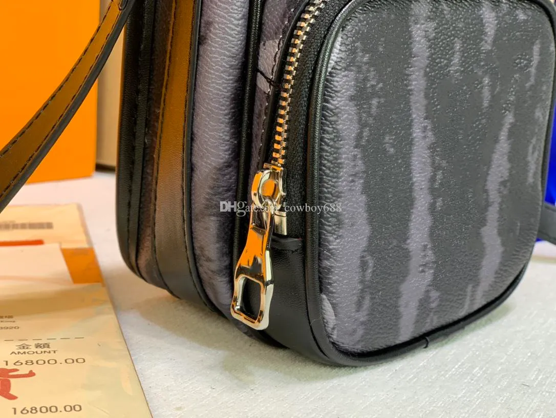 Luxury designer handbags Shoulder bags Messenger bags Nano messenger bag Pastel Noir canvas shoulder bag e handbag coin bag