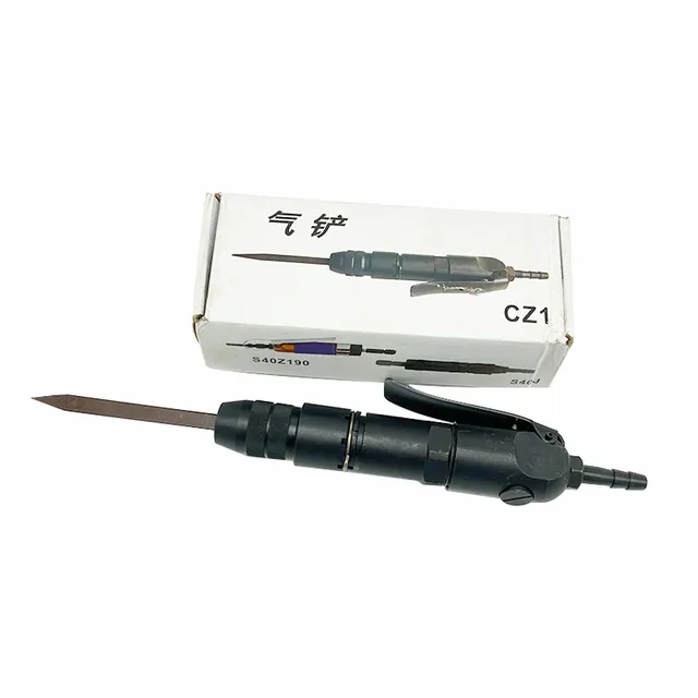Pneumatic Air Hammer Chisel – 1.5J Impact, PT1/4” Inlet, Stainless Steel Shell, Rust Remover & Carving Tool