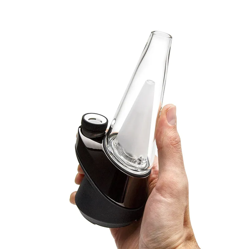 Peak Hookah Handheld Smart Desktop Electronic e Kits de cigarrillo de vidrio fundido de vidrio bong bongo de agua grues
