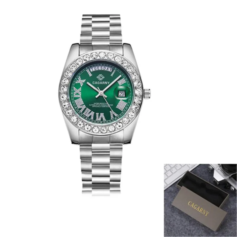 DHgate.com:Mens Iced-Out Hip-Hop Wristwatch: Quartz