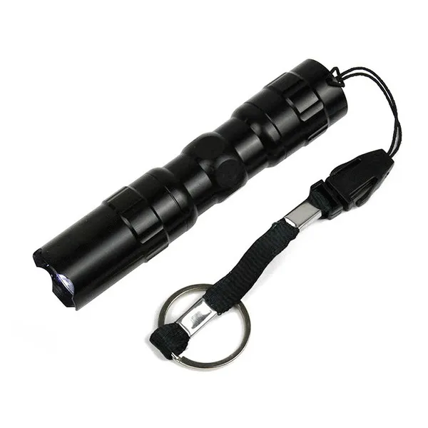 LED MINI FLASHLIGHT Torch 3W AA Handy Outdoor Super Bright Waterproof för sport Camping Electric Torch Aluminium Alloy Portable Flicklampor