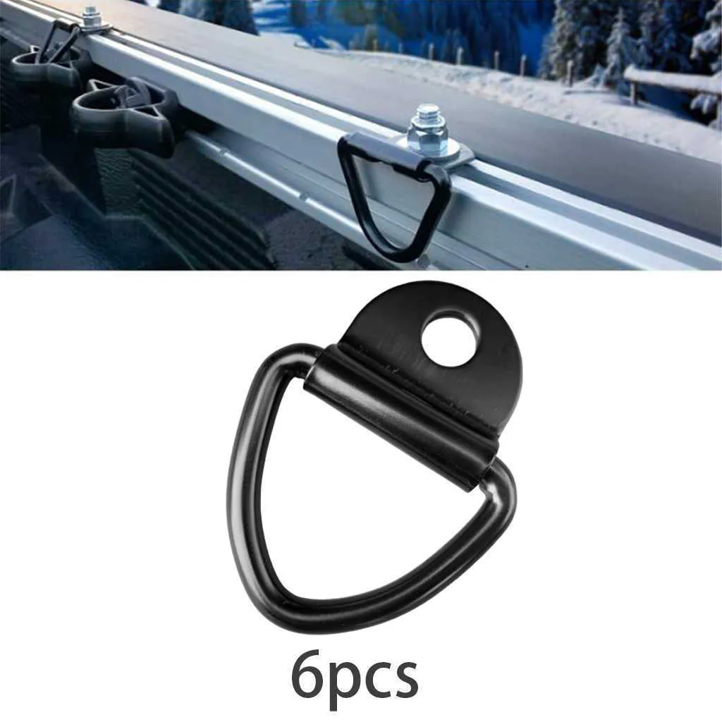 10pcs V-Ring Tie Down Anchors Heavy Duty Steel D-R... - Vicedeal - View #4