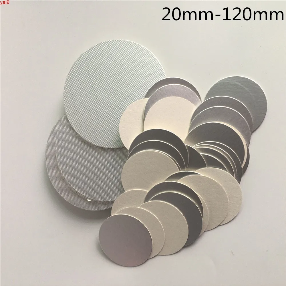 1000pcs Plastic jar glass bottle use sealing foils by heat Gasket Cosmetic Accessories container empty canshigh qty