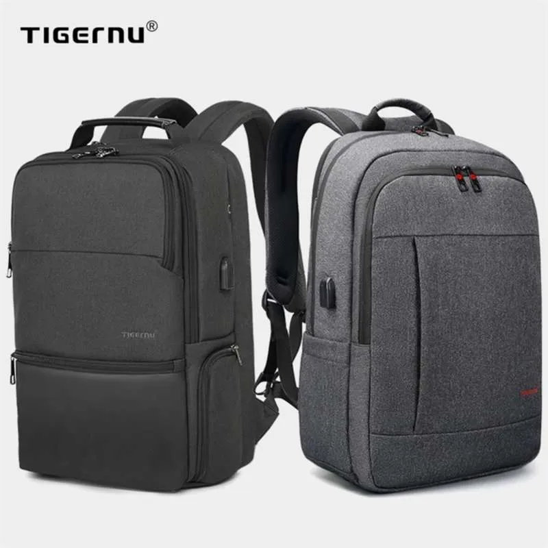 Mens Anti Theft Tigernu Laptop Backpack With 15.6inch Display Big