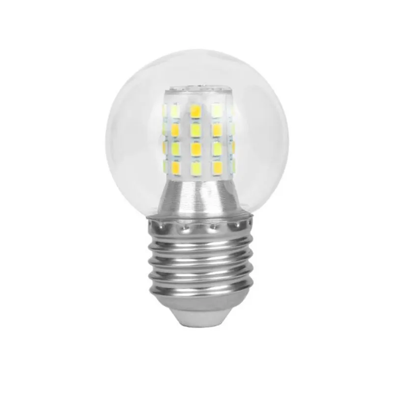 E27 LED Bulb Lamp 7W 9W 12W Corn Bulbs 110V 220V Clear Globe Warm White ...