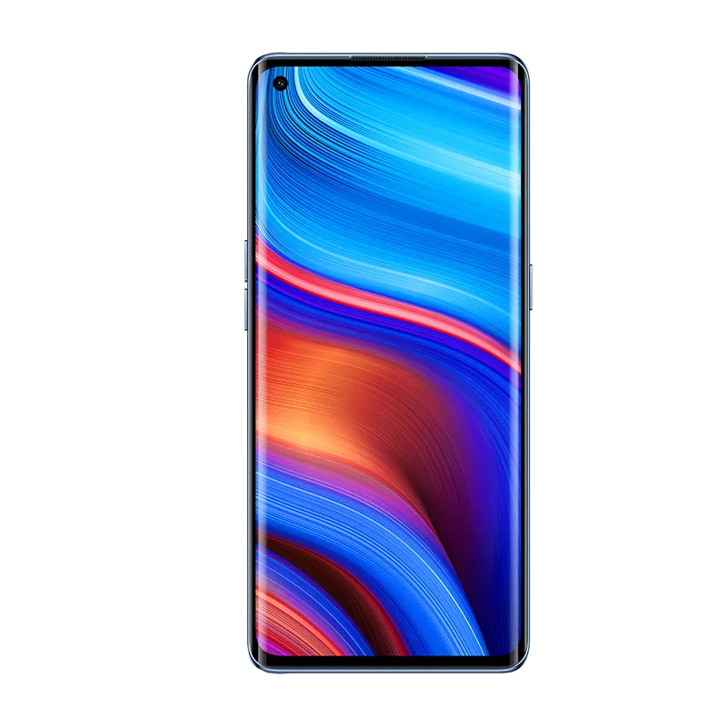 オリジナルRealme x7 Pro Ultra 5g携帯電話12GB RAM 256GB ROM MTK 1000プラス64MP AI 4500MAH Android 6.55インチAmoledフルスクリーン指紋ID Face NFCスマート携帯電話