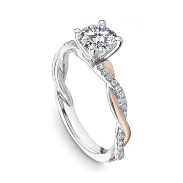 Luxury Women Wedding Ring Fashion Gemstone Engagement Kvinnor Smycken Simulerade Diamond Ringar För Party Gift