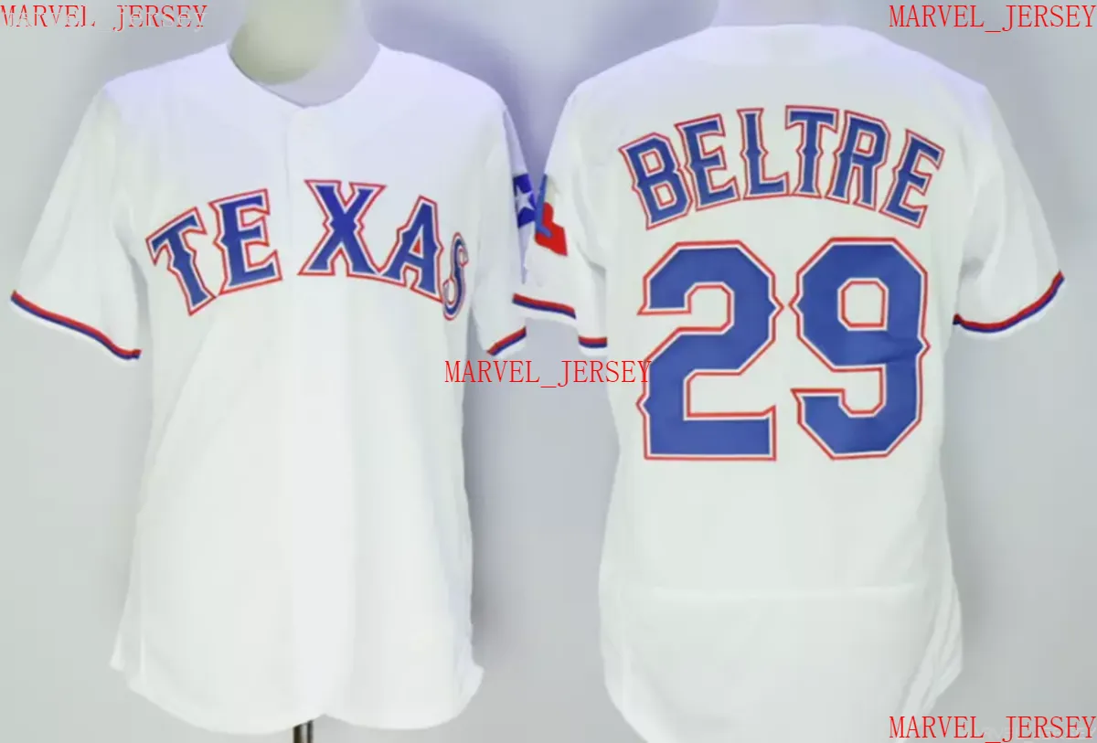 Günstige maßgeschneiderte Adrian Beltre Baseball-Trikots, genäht, individuell anpassbar, Herren-Trikot, Damen, Jugend, XS-5XL