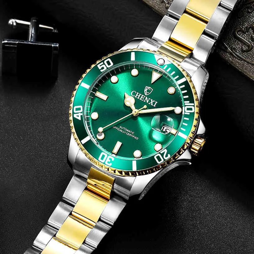 Chenxi Top Male Watches Men's Luxury Automatic Mechanical Watch Man Sport Wristwatches for Automatic/mechanical/ Reloj Hombre Q0524