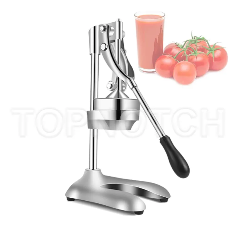 Kommersiell Citrus Juicing Machine Hand Press Manuell Juicer Juice Extractor Rostfritt Stål Squeezer För Orange Citron