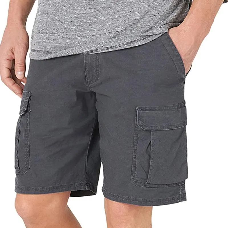 Herenshorts Zipper Cargo Men Summer Army Militaire tactische tactische Homme Casual Multi-Pocket Male Baggy Trousers Short Pants