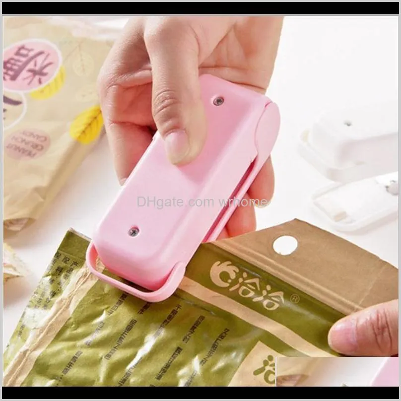 mini heat plastic bag package storage sealing machine handy sticker and seals for snack kitchen accessories clips