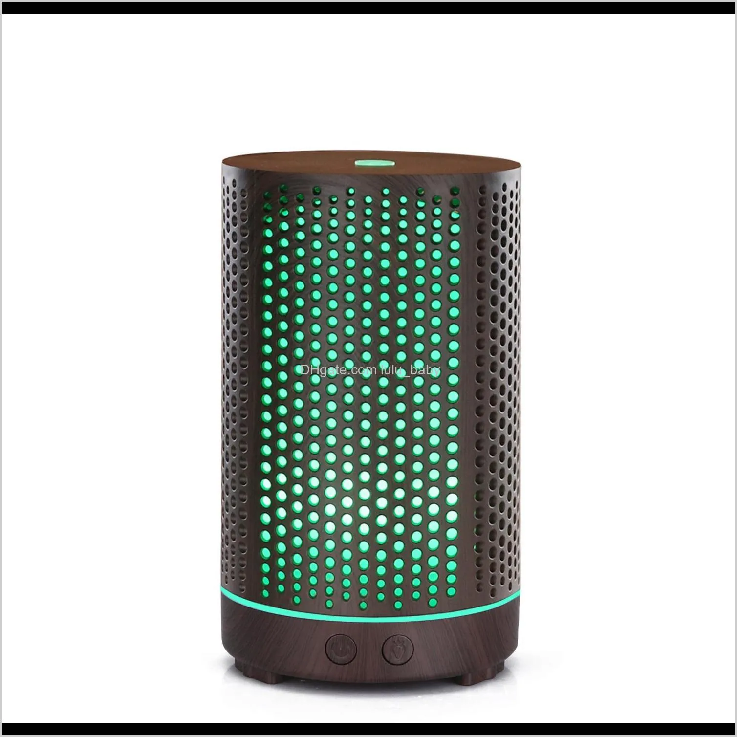 new designer 200ml oil diffuser wood fragrant aroma humidifier hollow air purifier cool mist maker for home