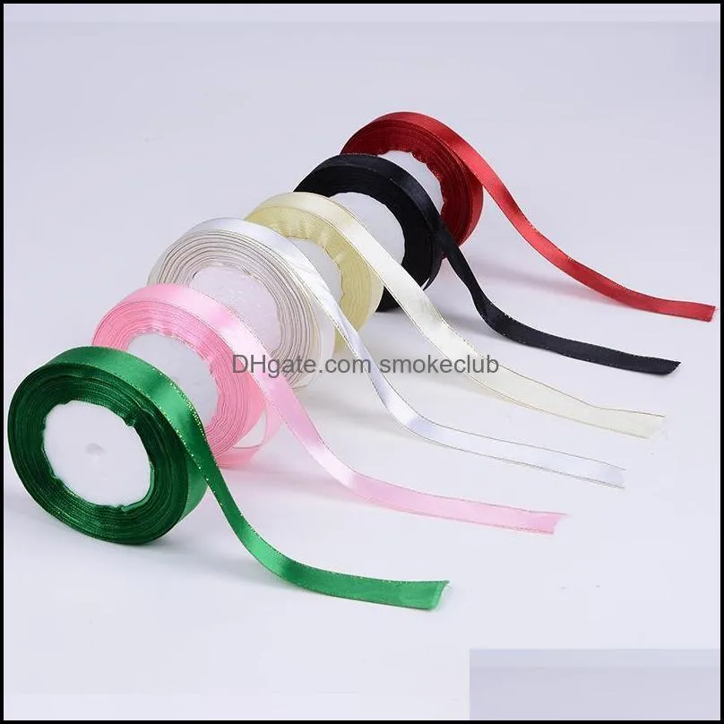 Party Decoration 22M/Roll Wedding Birthday Decorations Color Streamers Balloon Accessories Ribbon Gift Flowers Wrap DIY Material 2CM