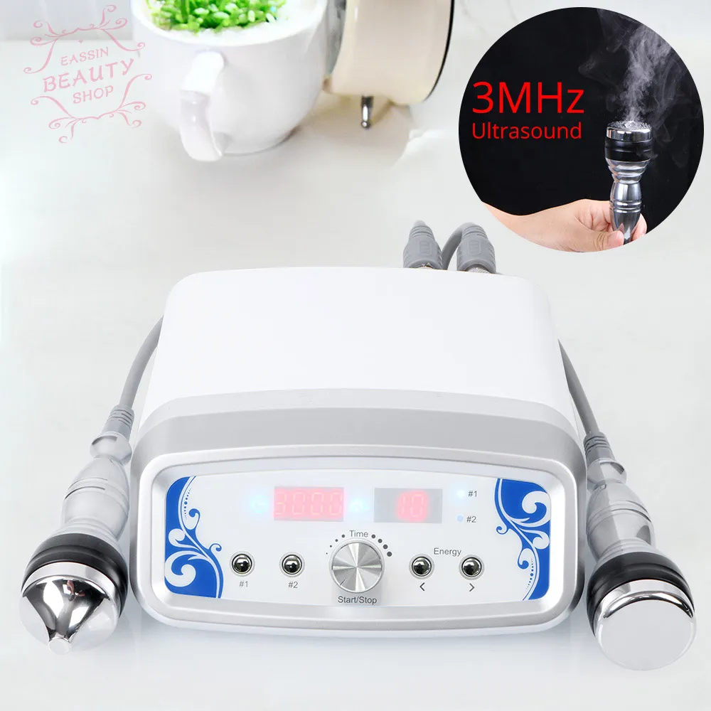 2in1 echografie huidverjonging gezichtsreiniging afslanken massage schoonheid machine spa