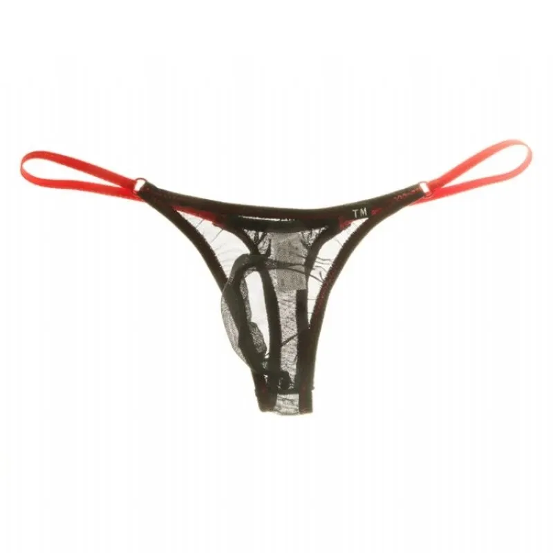 Jockstrap för män Jock Straps Strings G Strings Populär Sexig Mesh Transparent Gay Herr Underkläder Modedesign Penispåse