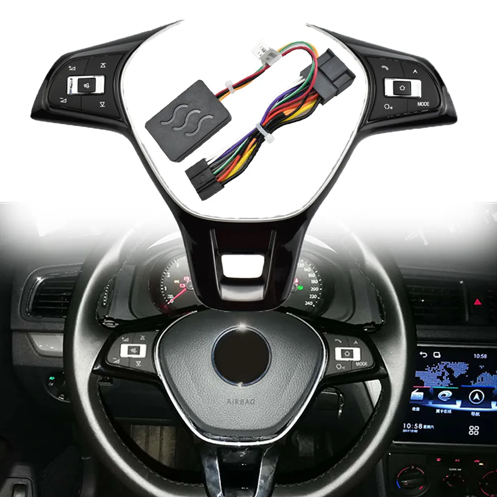 Bouton de commande volant accessoires voiture bouton de commande  multifonction