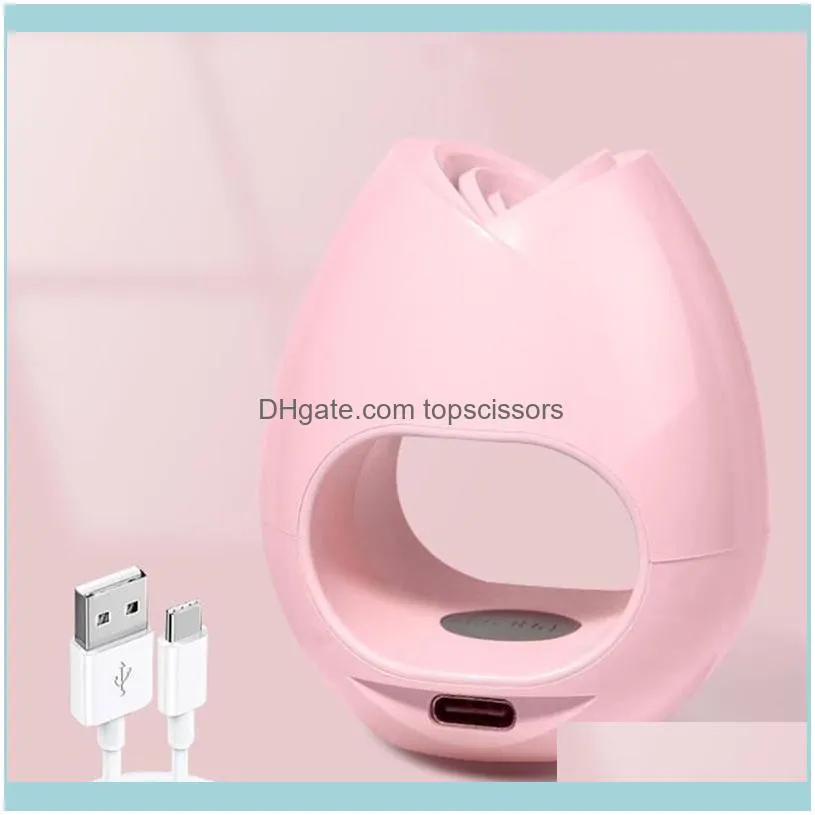 Rose Nail Piece Lamp Machine With Piano Baking Process 60s Quick Drying Gel USB Powered 16w LED Dry Dryers