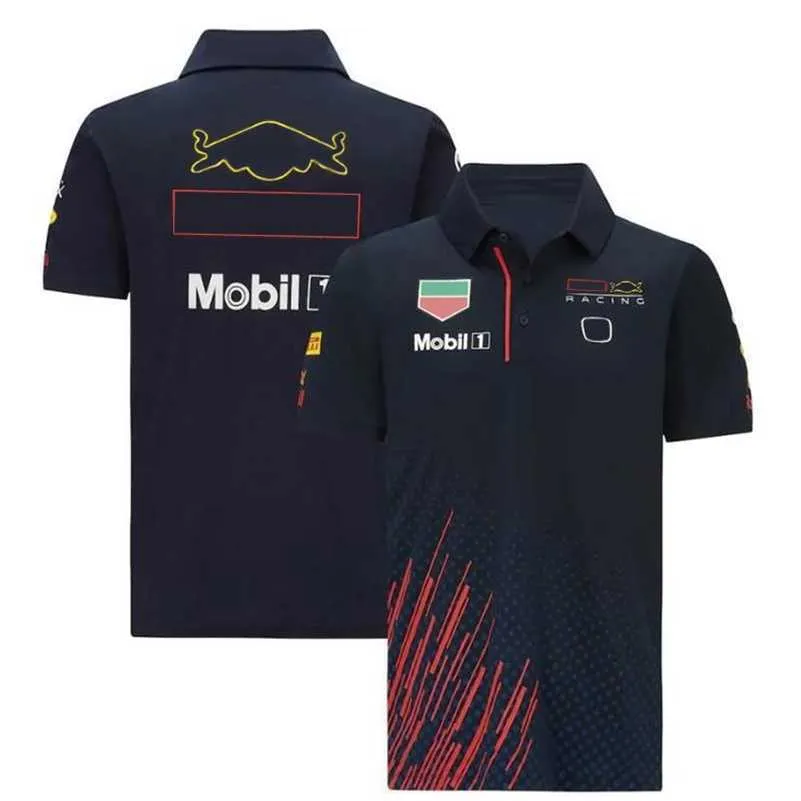 F1 Formula One T Shirt Yarışma Seyirci Tişört Takımı Polo Gömlek Verstappen Yarış Tarzı İş Giyim Sürme Tişörtleri U6qn