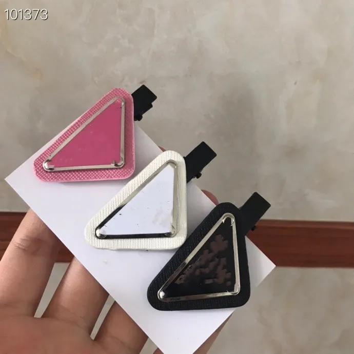 Top Luxury Design Triangle Hair Clip New Fashion Woman Hair Band High Quality Jewelry Supply228I