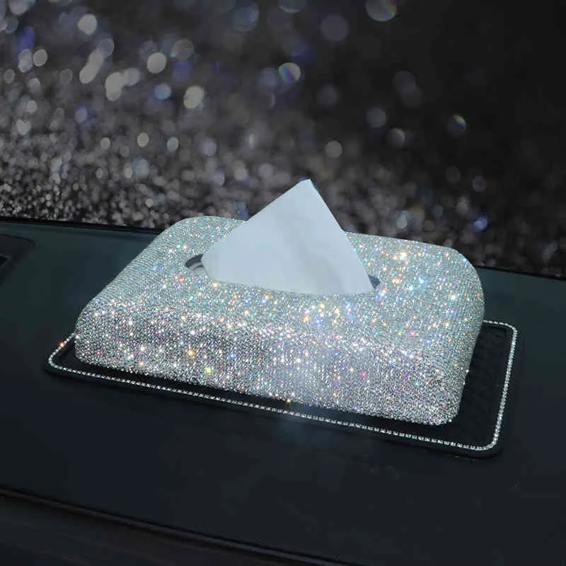 Car-Tissue-Box-Rhinestone-Crystal-Auto-Tissue-Holder-Block-type-Tissue-Box-Car-Styling-Hand-Made (11)