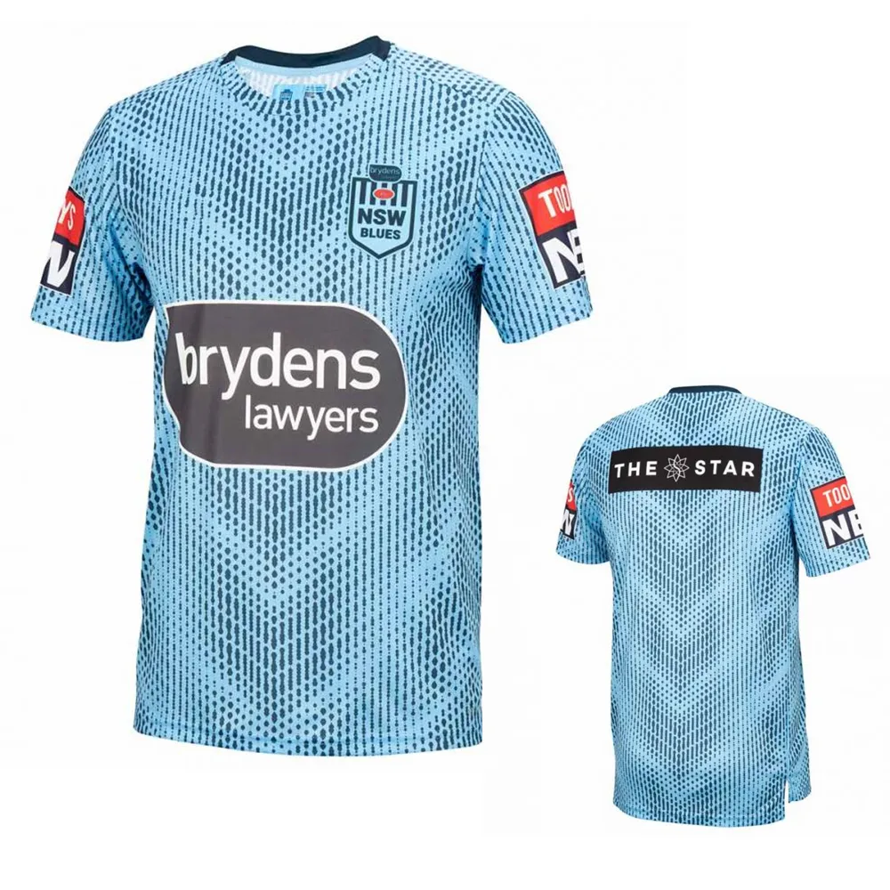 Melhor Austrália 2021 2022 NSW Blues Home Jersey Holden Nswrl Origins