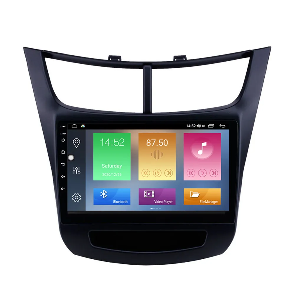 9-Zoll-Auto-DVD-Player für Chevy Chevrolet New Sail 2015–2016 mit GPS, 3G WIF, Head-Unit-Unterstützung, Lenkradsteuerung, Rückfahrkamera