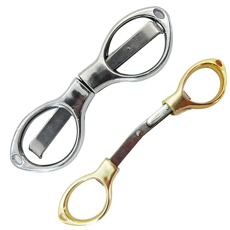 Foldable Glasses Shaped Fishing Two Scissors Collapsible, Small, And  Durable For Outdoor Travel And Cigar Cutting From Alexstore, $0.98