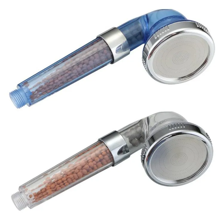 Badkamer Douchekop 3 Functie Hoge Drukt Handbediende Waterbesparende Plastic Douches Heads Badkamers Filter Spray