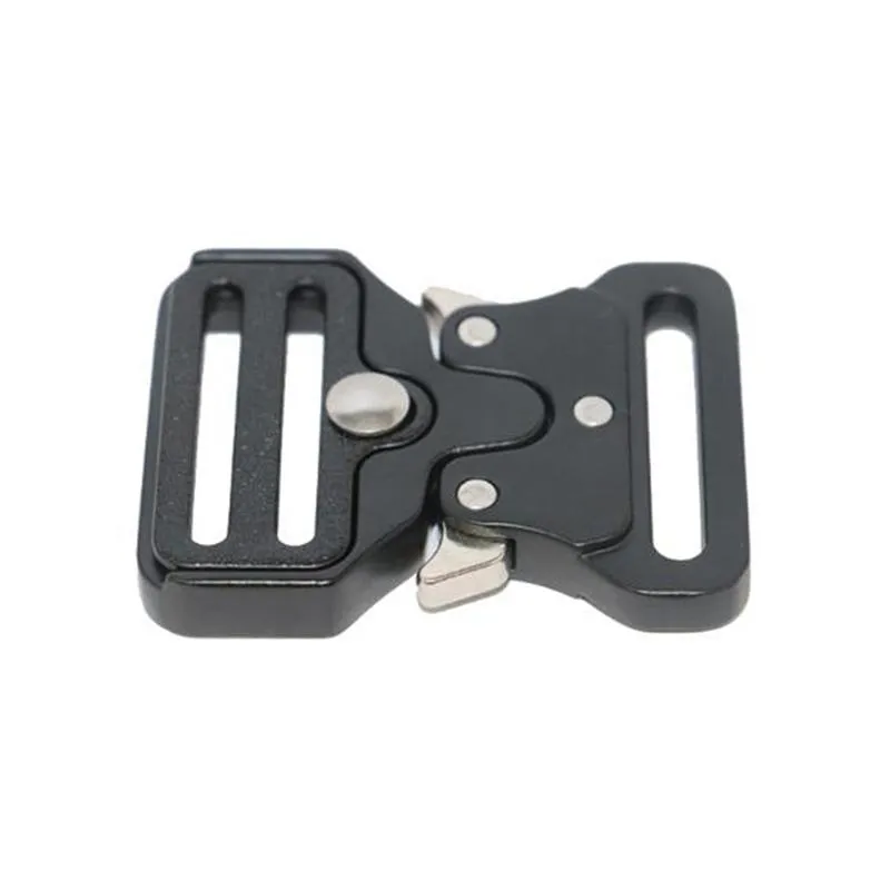 Bag Parts & Accessories 1pc Webbing Strap Metal Buckles Side Quick Release Buckle Shackle Belt Clip Clasp For DIY Bags