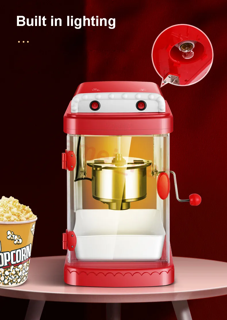 Máquina Automática De Fabricantes De Palomitas De Maíz: Mini Maceta De Maíz  Antiadherente, Perfecta Para Uso Comercial En Casa De 222,25 € | DHgate, image size:790x1110