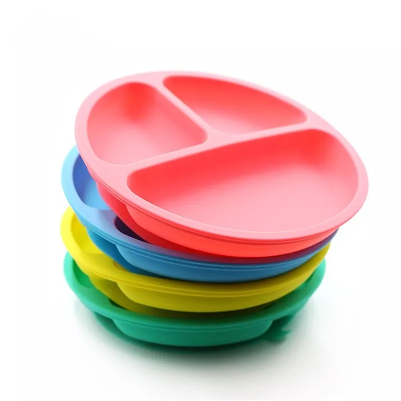Baby Dishes Silicone Plate Tray Antislip Mini Mat Toddler Placemat Waterproof Silicone Placemat Baby Dinning Table Pads LJ201110 188 B3