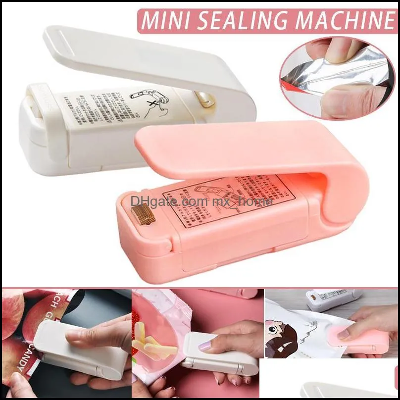 Household Portable Mini Heat Handheld Sealing Machine For Snack Kitchen Accessories OW Bag Clips