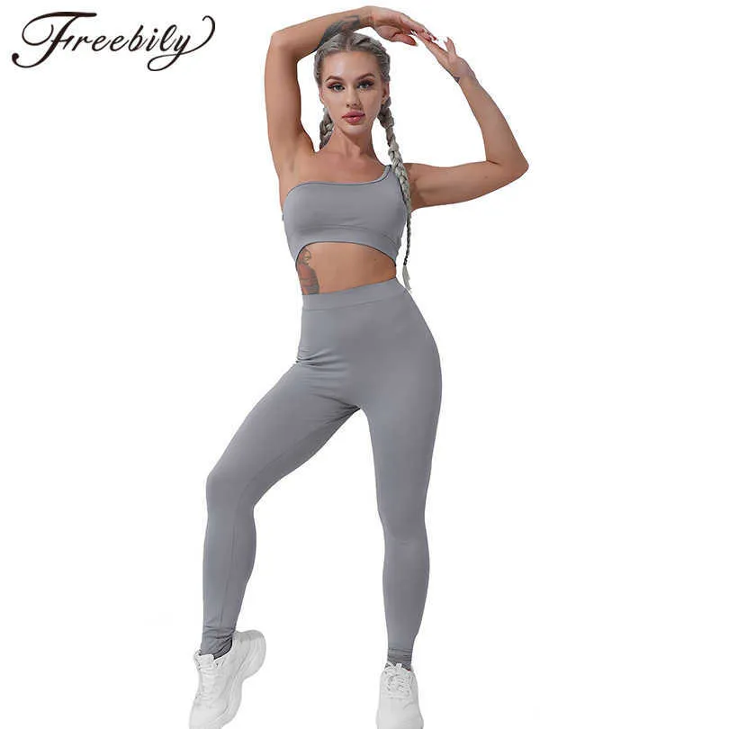 Yoga Suit For Women's Sportswear Jogging Yoga Set Athletic Sports Gym Legging Workout Clothes SeamlFitnBra Top Tracksuit X0629