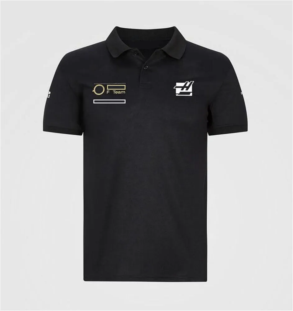 F1 Team T-shirt Formula One Summer Heren en Dames Korte Mouw Ronde hals Sportwagen Werkkleding Aangepaste dezelfde stijl