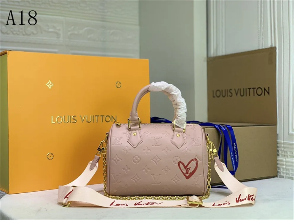 Bolso de hombro original de Louis Vuitton, bolso de mano genuino