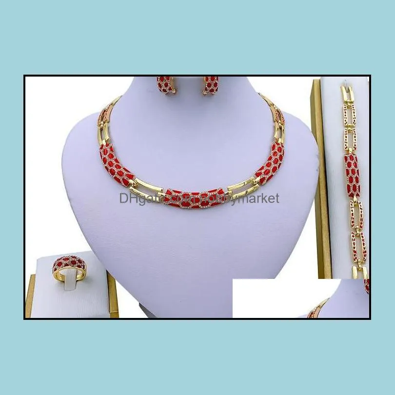 Wholesale European and Wedding Dinner Jewelry Jewelry Set