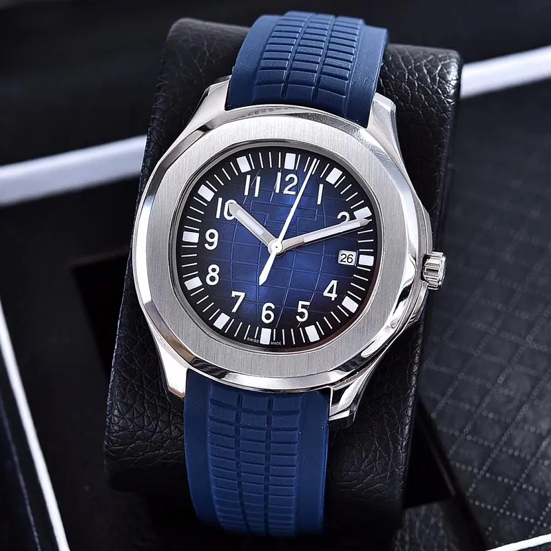 2022 orologi da polso di lusso Aquanaut movimento automatico acciai inossidabili cinturino in gomma confortevole chiusura originale orologio da uomo w253Q