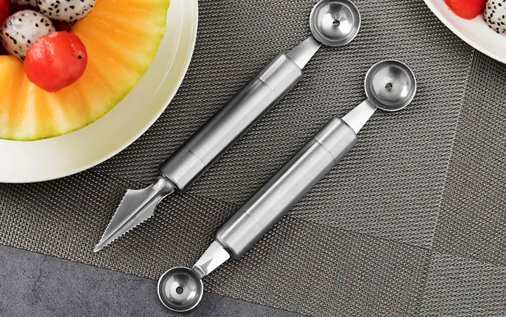 Sacabolas Para Helado Y Melón – Tallador De Frutas Profesional – Utensilio De Cocina 2024 – Unbranded