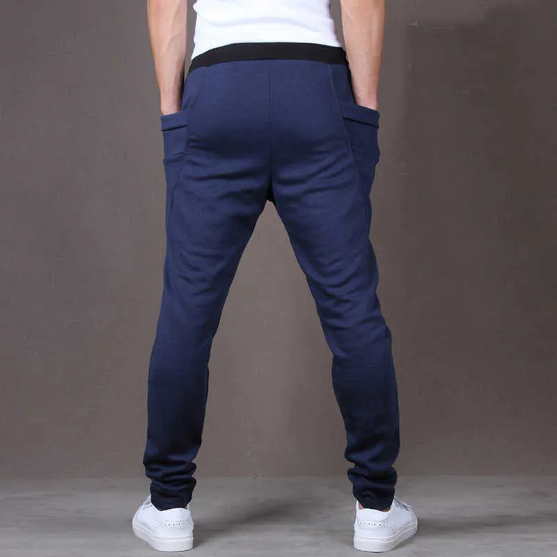 2020 pantalones informales para hombre, pantalones bombachos de estilo Hip Hop con bolsillos grandes, prendas de vestir de calidad, pantalones de chándal informales para hombre, pantalones para correr, envío directo X0723