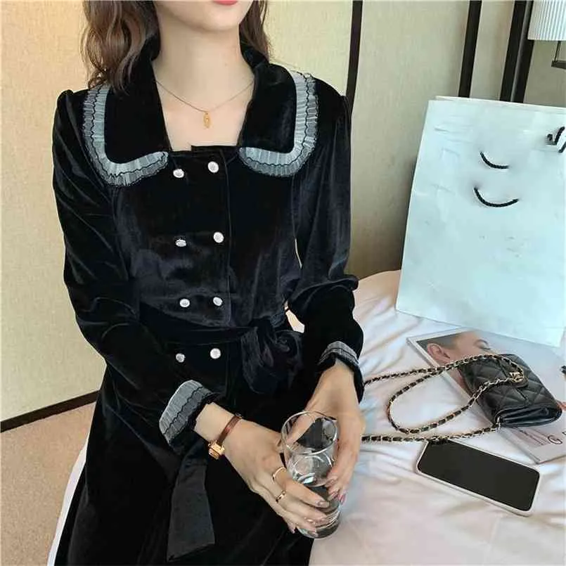 S-XL Plus Taille Spring Femme Robe Boho Chiffon Femme Vintage Partie Oversize Sleeve Sleeve Femmes ES Robe Vestido 210423