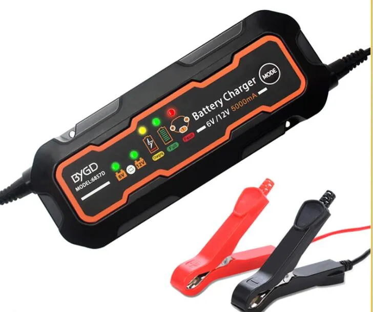 Inverter 3-fase 110V tot 6V / 12V5A Lood-zuur batterijlader voor auto, elektrisch en motorfiets