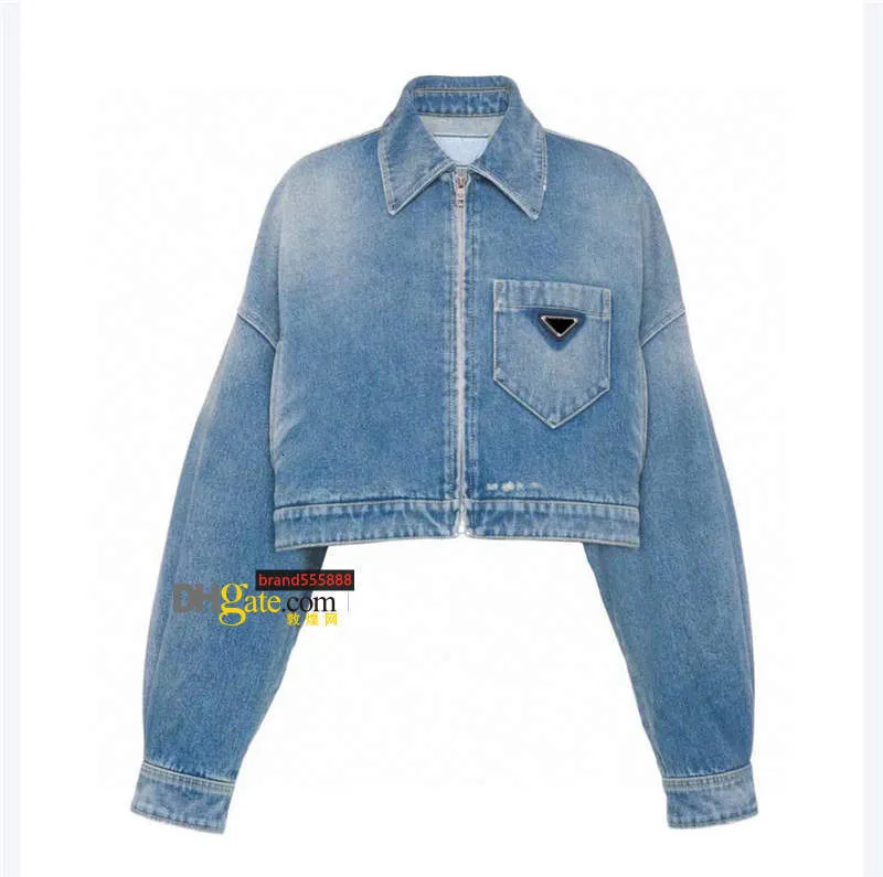 Women Jacket Denim Button Letters Spring Autumn Style With Belt Slim Corset For Lady Outfit Jackets Pocket Outsize Classcia Windbreaker Coats S-L