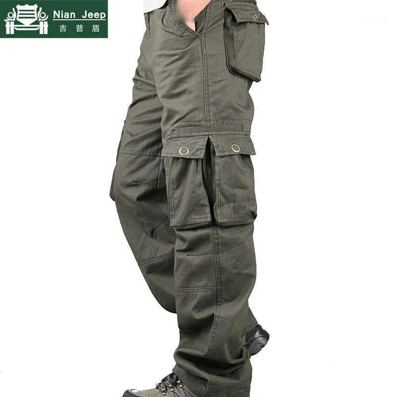 readymade multi pocket pants サイズ0 Mens Multi-Pocket Cargo Pants: Durable Cotton Work Trousers