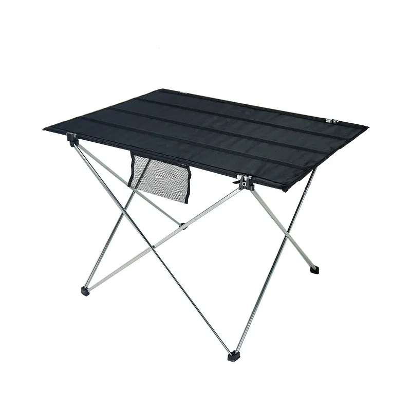 Outdoor Camping Table Portable Foldable Desk Furniture Computer Bed Ultralight Aluminium Hiking Climbing Picnic Folding Tables DJ005